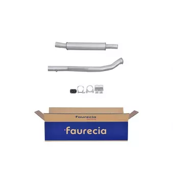 HELLA 8LB 366 021-571 - Silencieux avant