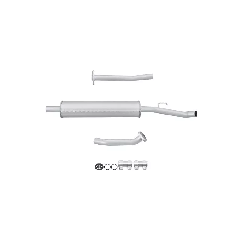 Silencieux avant HELLA 8LB 366 021-821 - Visuel 1