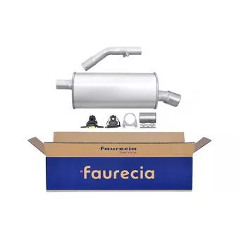 HELLA 8LD 366 027-581 - Silencieux arrière