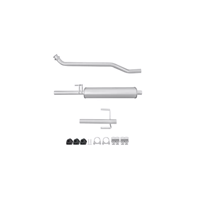 Silencieux arrière HELLA 8LD 366 033-271 - Visuel 1