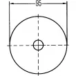 HELLA 8RA 002 016-121 - Catadioptre