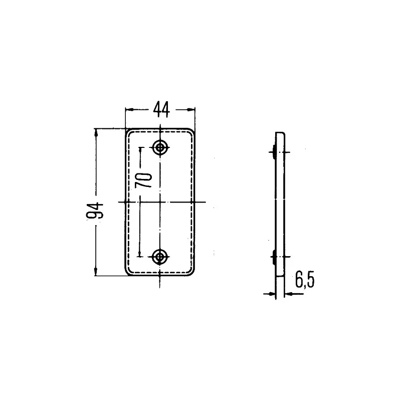 Catadioptre HELLA 8RA 003 326-071 - Visuel 2