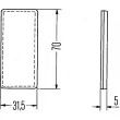 HELLA 8RA 004 412-021 - Catadioptre