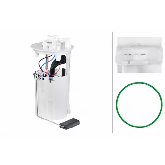 Unité d'injection de carburant HELLA 8TF 358 306-771