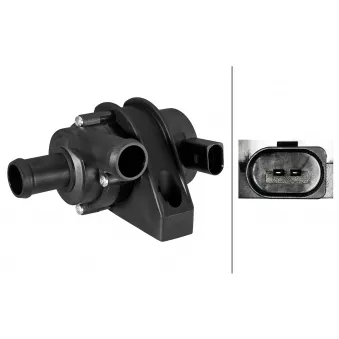 Pompe à eau auxiliaire (circuit d'eau de refroidiss) HELLA 8TW 358 304-561 pour VOLKSWAGEN PASSAT 2.0 TFSI - 200cv