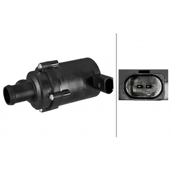 Pompe à eau auxiliaire (circuit d'eau de refroidiss) HELLA 8TW 358 304-581 pour VOLKSWAGEN CALIFORNIA 1,9 TDI - 105cv