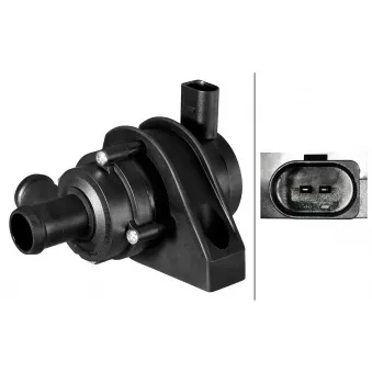 Pompe à eau auxiliaire (circuit d'eau de refroidiss) HELLA 8TW 358 304-601 pour VOLKSWAGEN CALIFORNIA 1,9 TDI - 105cv