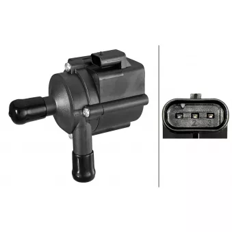 Pompe à eau auxiliaire (circuit d'eau de refroidiss) HELLA 8TW 358 304-731 pour FORD FOCUS 1.0 EcoBoost - 140cv