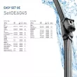 HELLA 9XW 358 164-061 - Kit balais d'essuie-glace