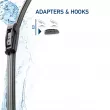 HELLA 9XW 358 164-241 - Kit balais d'essuie-glace
