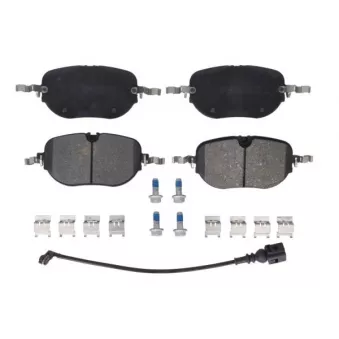 Jeu de 4 plaquettes de frein avant ABE OEM 1EA698151