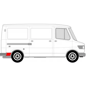 Doublure d'aile arrière droit BLIC 5508-00-3545602K