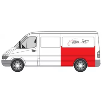 Aile arrière gauche BLIC 6504-01-3546533P