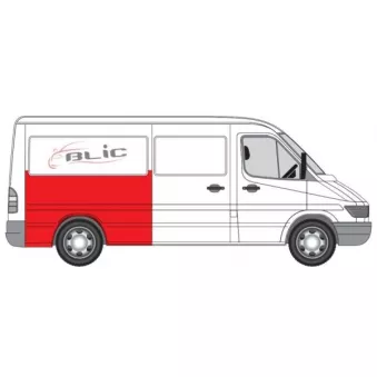 Aile arrière droit BLIC 6504-01-3546534P