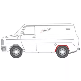 Doublure d'aile arrière gauche BLIC 6504-03-2511591K