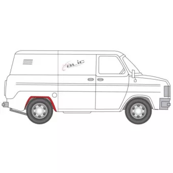 Doublure d'aile arrière gauche BLIC 6504-03-2511592K