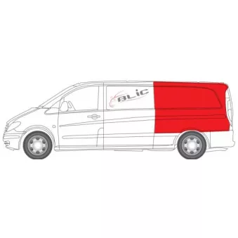 Aile arrière gauche BLIC 6504-03-3542587P