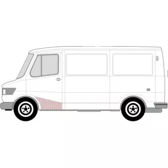 Marchepied avant gauche BLIC 6505-06-3545045P