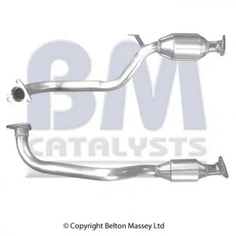 Catalyseur BM CATALYSTS BM90377H pour AUDI A6 2.8 - 193cv