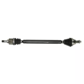 Arbre de transmission avant gauche PASCAL G2S027PC pour SKODA FABIA 1.0 - 60cv