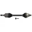 PASCAL G2V039PC - Arbre de transmission avant gauche 
