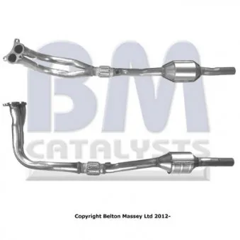 Catalyseur BM CATALYSTS OEM 6u0253091c