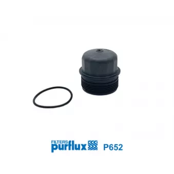 Couvercle, boîtier du filtre à huile PURFLUX P652