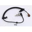 JAPANPARTS ABS-113 - Capteur, vitesse de roue avant gauche