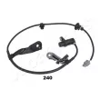 JAPANPARTS ABS-240 - Capteur, vitesse de roue arrière gauche