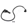 JAPANPARTS ABS-512 - Capteur, vitesse de roue arrière gauche