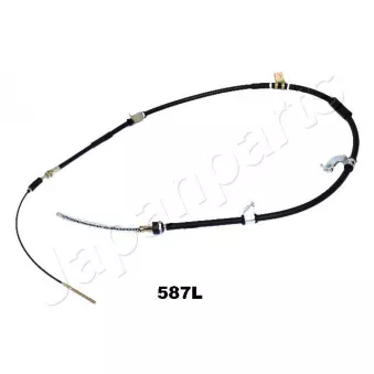Tirette à câble, frein de stationnement JAPANPARTS [BC-587L]