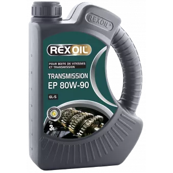Huile de boite et pont 80W-90 - 3L REXOIL R80W90L3