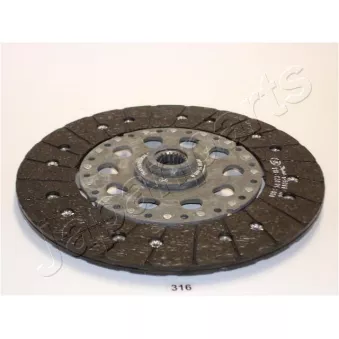 JAPANPARTS DF-316 - Disque d'embrayage