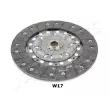 JAPANPARTS DF-W17 - Disque d'embrayage