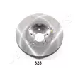 JAPANPARTS DI-828 - Jeu de 2 disques de frein avant