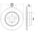 JAPANPARTS DP-0129 - Jeu de 2 disques de frein avant