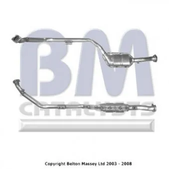 Catalyseur BM CATALYSTS BM91105H pour MERCEDES-BENZ SLK 200 Kompressor - 163cv