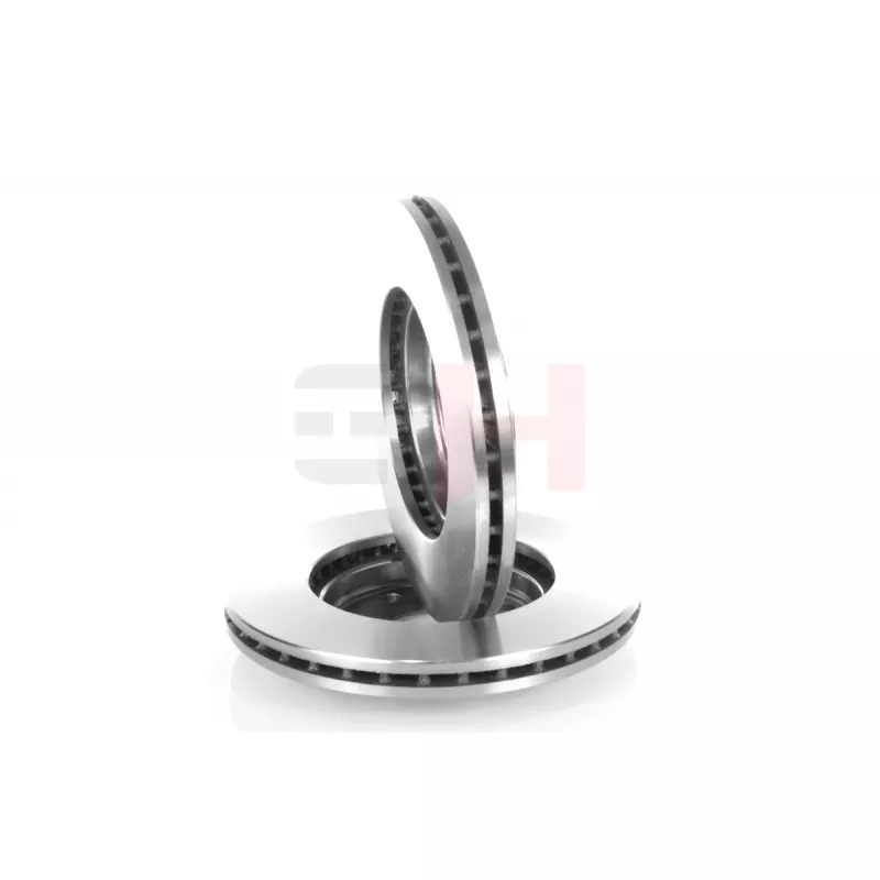 Jeu de 2 disques de frein avant GH GH-402647 - Visuel 1