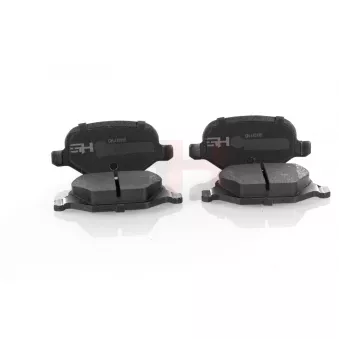 Jeu de 4 plaquettes de frein arrière GH OEM 9951222