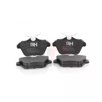 Jeu de 4 plaquettes de frein arrière GH OEM 1079919