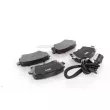 GH GH-410204 - Jeu de 4 plaquettes de frein arrière