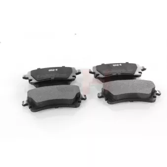Jeu de 4 plaquettes de frein arrière GH OEM 4B3698451