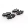 GH GH-410210 - Jeu de 4 plaquettes de frein arrière