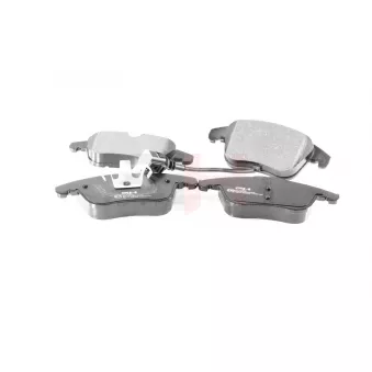 Jeu de 4 plaquettes de frein avant GH OEM 5N0698151C