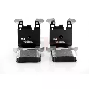 Jeu de 4 plaquettes de frein arrière GH OEM 34216876422