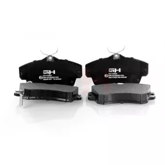 Jeu de 4 plaquettes de frein avant GH OEM K05083853AA