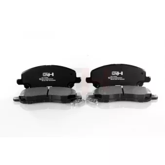 Jeu de 4 plaquettes de frein avant GH OEM 4605A261