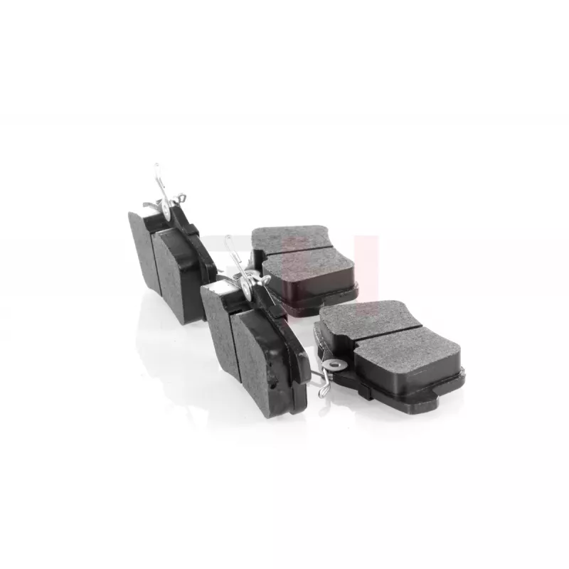 Jeu de 4 plaquettes de frein arrière GH GH-410605 - Visuel 1