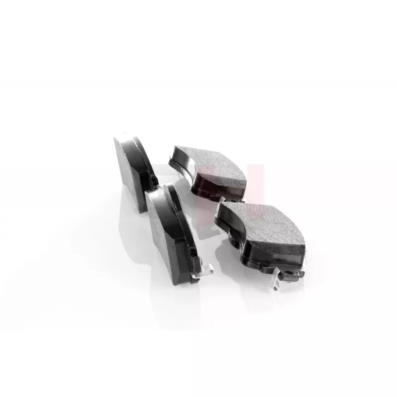 Jeu de 4 plaquettes de frein avant GH GH-410614 - Visuel 1