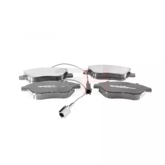 Jeu de 4 plaquettes de frein avant GH OEM 77365026
